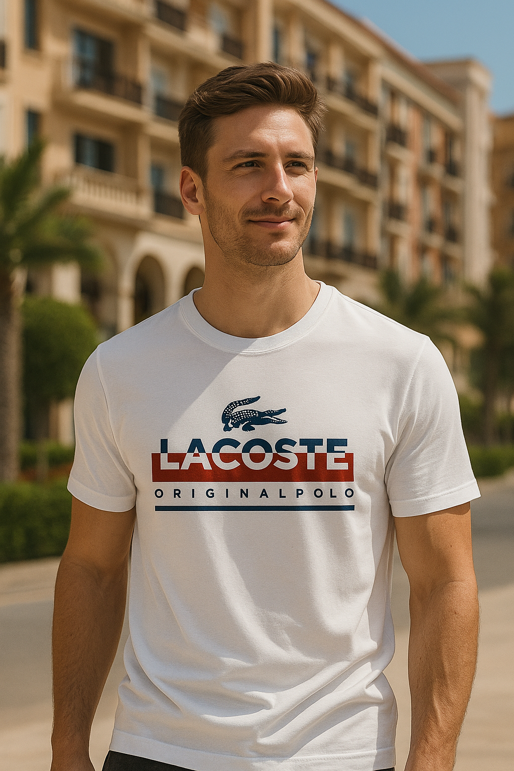 Lacoste Printed T.shirt
