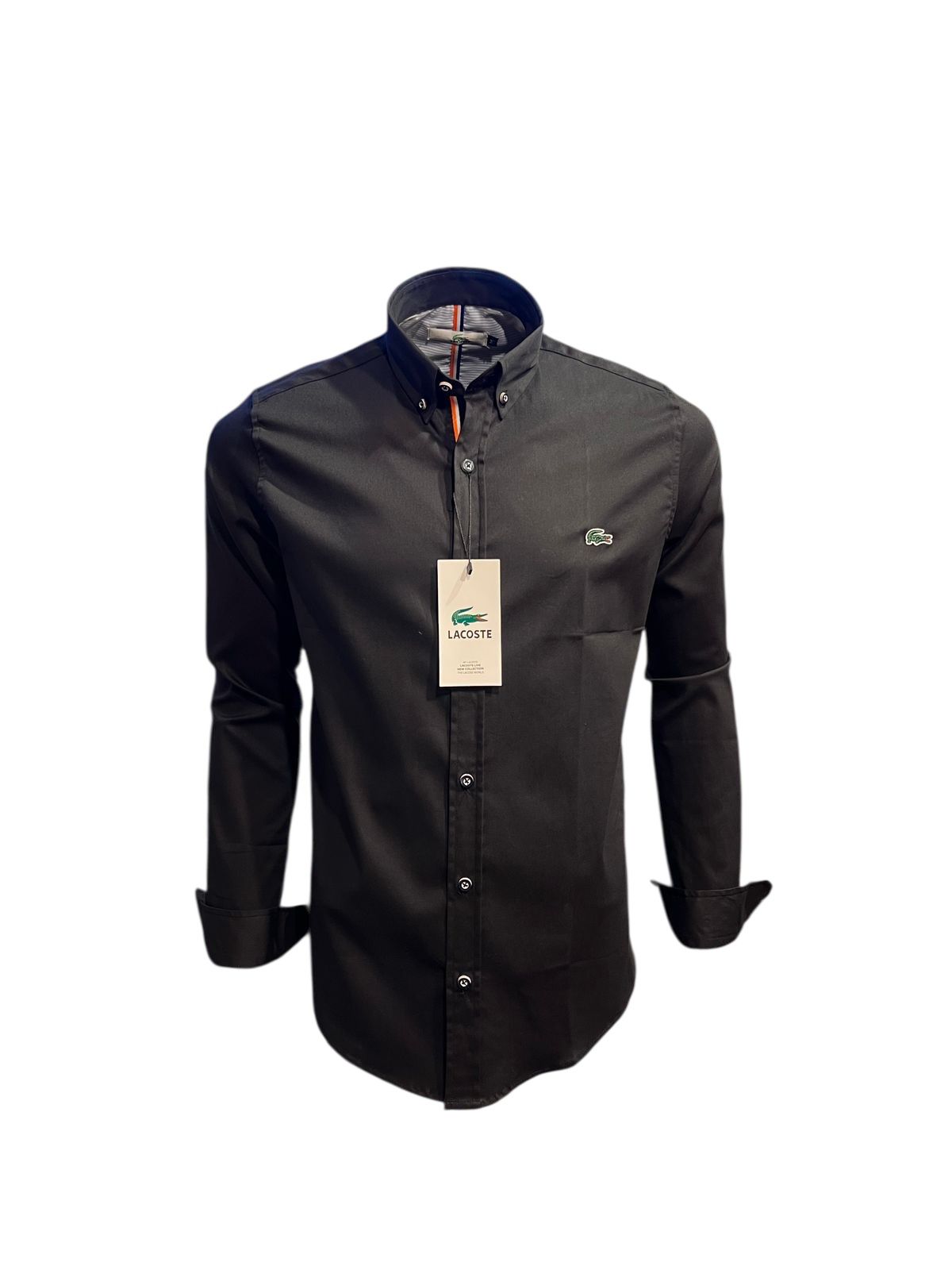 slim fit lacoste shirt