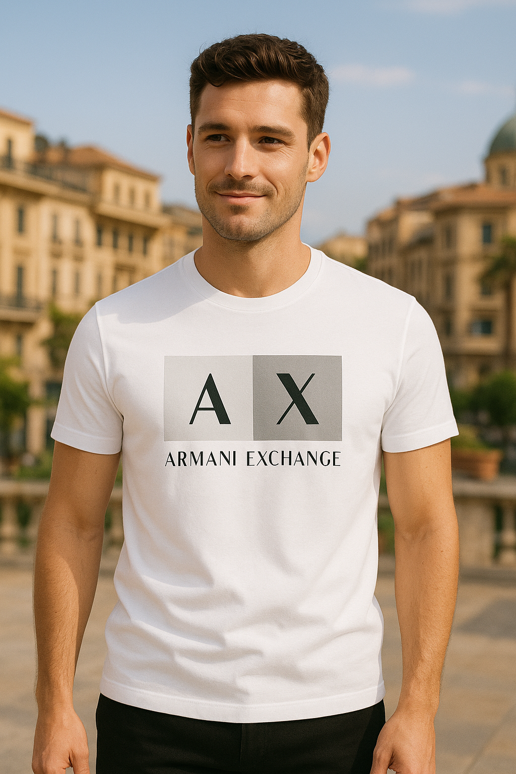 Printed A/X T-shirt