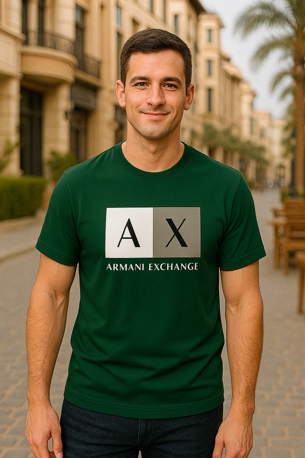 Printed A/X T-shirt