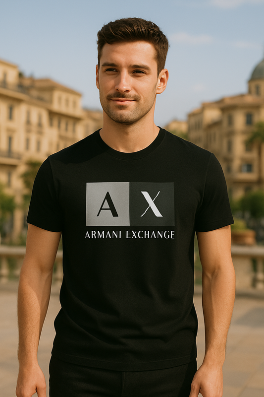 Printed A/X  T-shirt