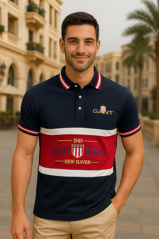 GANT USA New Haven Heritage Polo Shirt